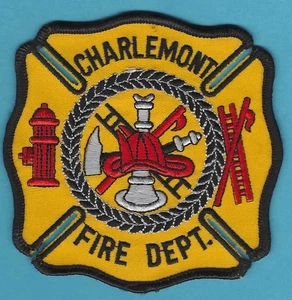 CHARLEMONT MASSACHUSETTS FIRE RESCUE PATCH - Picture 1 of 1
