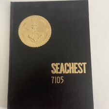 1971 Navy Vintage Officer Candidate School Seachest 7205 Year Book