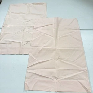 vintage cannon pillowcase pair standard pink blend y2k 90s 80s - Picture 1 of 14