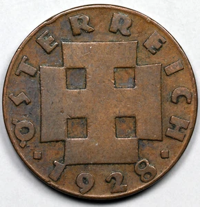 1928 Austria 2 Groschen - Picture 1 of 2