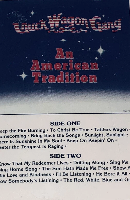 Chuck Wagon Gang Homecoming Southern Gospel Music Sealed Cassette 1C02 - Image 1 of 4