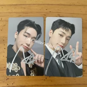 Tarjeta Fotográfica Firmada Autografiada ATEEZ Ateez SAN Colección Oficial K-POP 2025B - Imagen 1 de 10
