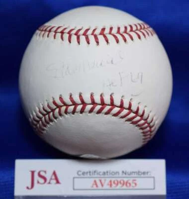 Stan Musial JSA COA Autograph Major League Signed Baseball HOF 69 - Image 1 of 2