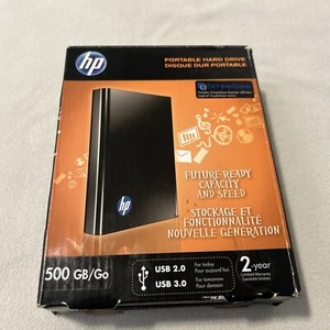 500gbHP External Portable Drive. USB 3.0 New WD 500gb drive. Excellent Condition - Picture 1 of 5