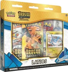 POKEMON DRAGON MAJESTY PIN COLLECTION LATIOS New *Factory Sealed* - Picture 1 of 1