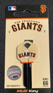 SAN FRANSISCO GIANTS KEY BLANK-KW1/66-FOR KWIKSET LOCKS - Picture 1 of 1