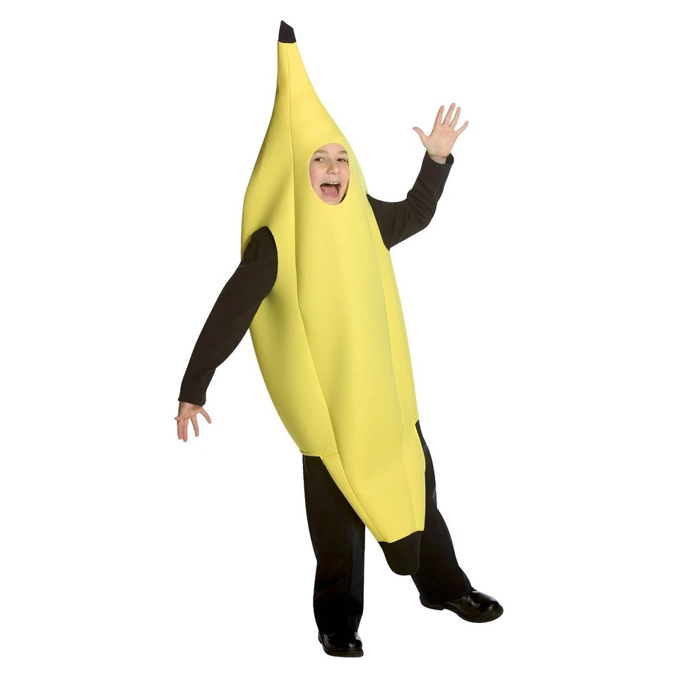 Rasta Imposta 17950 Banana Deluxe Child Costume Size 7-10