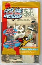 Super Hero Comic Book Spectacular Sealed 2 Pack Ruse 7 Battle Of The Planets VF+