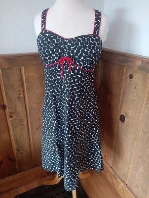 Vintage R&K Originals Size 10 Built-in Bra Adjust Strap Midi Sundress Beachy - Image 1 of 4