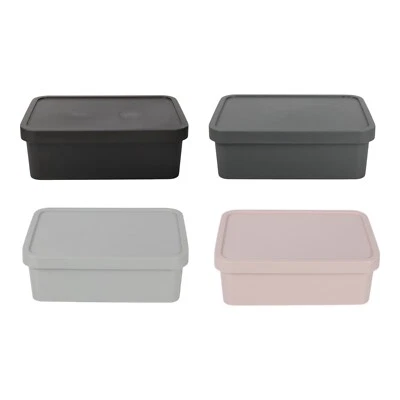 Jolie Max 19L Storage Box with Lid. Stackable & Nestable Space-Saving Basket. - Image 1 of 3