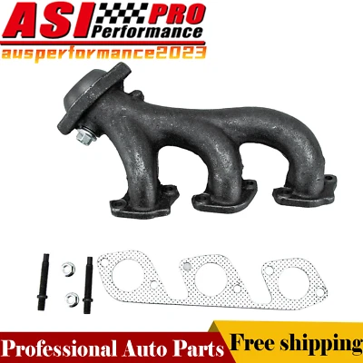 Left Exhaust Manifold FOR Ford F150 4.2 5L3Z 9431-A XL3Z 9431-AA ASI NEW UPGRADE Foto 1 de 4