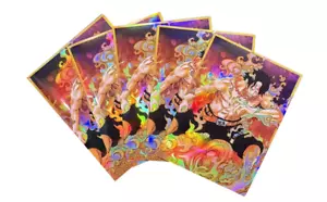 One Piece Card Game TCG Trading ACE TCG Card Sleeves HOLO 60 PCs Op02-013 - Picture 1 of 2