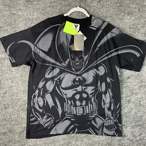 Vintage 1991 Batman T Shirt Men’s XL AOP NOS With Tags Black Made In USA - Picture 1 of 18