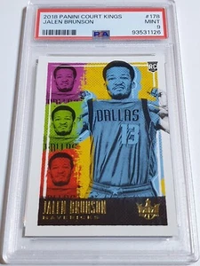 2018 Court Kings Jalen Brunson Rookie #178 Level III (3) RC - PSA 9 (POP 20) - Bild 1 von 3