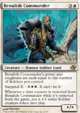 1x Benalish Commander - Planar Chaos - Lightly Played, English - MTG!