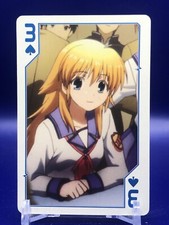 Shiori Sekine Angel Beats ! Playing Cards Card Spade 3