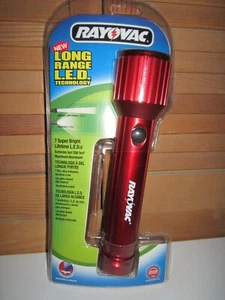 Rayovac 7-LED 7-LENSE LONG-RANGE White LED Aluminum FLASHLIGHT uses 6 AA Battery - Picture 1 of 6
