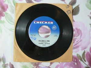 TOMMY TUCKER - I've Been Fool / Chewin' Gum 7" Vinyl Record 45rpm Funk/Soul - Imagen 1 de 3