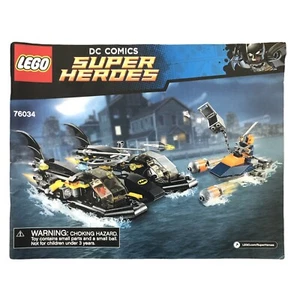 LEGO Batman 76034 Batboat Harbour Pursuit Bedienungsanleitung - Bild 1 von 5