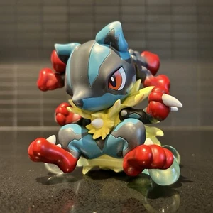 Pokémon GK Mini Statue Chibi Mega Lucario Digital Monster Studio Resin Figure - Picture 1 of 13