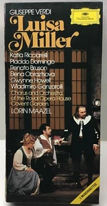 Verdi Luisa Miller Maazel 2 Cassette Box Set 3370035 With Booklet - Picture 1 of 4