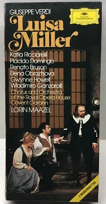 Verdi Luisa Miller Maazel 2 Cassette Box Set 3370035 With Booklet - Image 1 of 4