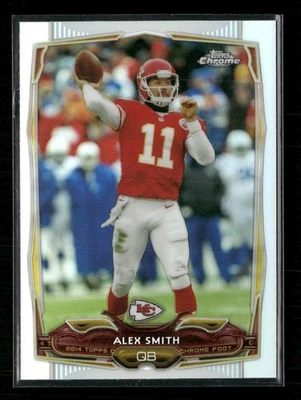 2014 Topps Chrome - Alex Smith #54 Refractor Kansas City Chiefs - Image 1 of 2