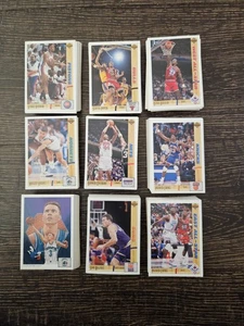 Lote de 50 cartas de baloncesto de la NBA Upper Deck 1992 50711-01 - Imagen 1 de 1