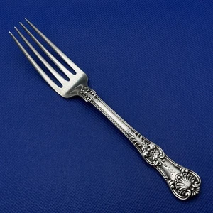 Tiffany English King Sterling Silver 6 3/4" Luncheon Fork - Mono - Picture 1 of 4