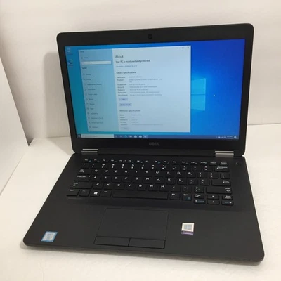 Grade B * Dell Latitude E7470 14" * i5 6300U 2.4 Ghz * 8GB * 256GB SSD * Win10 - Image 1 of 4