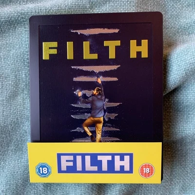 FILTH BluRay Zavvi UK Exc Ltd Ed Steelbook UK New UNSEALED OOP. Irvine Welsh - Image 1 of 4