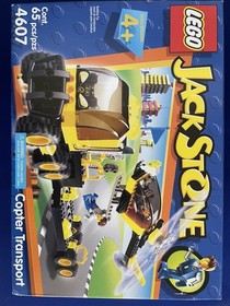 NEW SEALED LEGO Jack Stone - Copter Transport (4607)