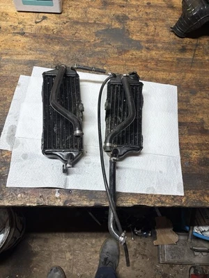 Radiadores Denso 1990 1991 Kawasaki KX250 OEM IZQUIERDA DERECHA Foto 1 de 4