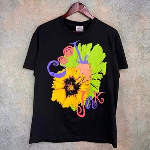VTG 1981 The Go Go's Concert Tour T Shirt Cool Jerk Sz L Black Band Music 80s - Picture 1 of 7