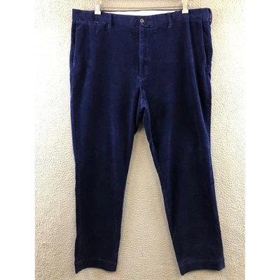 Polo Ralph Lauren Mens Corduroy Slim Fit Pants Blue Size 38x30 - Image 1 of 4