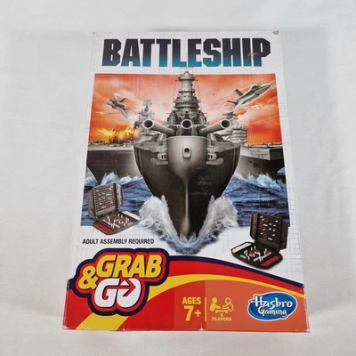 Battleship Game by Hasbro Gaming Age 7+ Grab & Go Strategy - Image 1 of 4