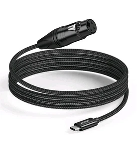CableCreation XLR a USB C 15 piedi, femmina tipo C professionale 15 piedi - Foto 1 di 8