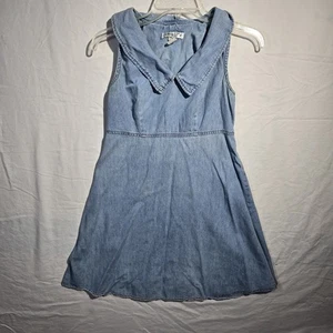 Vintage Rampage Jeanskleid Größe Small Made In USA Beschreibung lesen - Bild 1 von 7