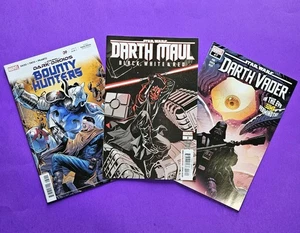 Lot Of 3 STAR WARS Comic Books NEW UNREAD Darth Maul BW&Red 3 Darth Vader 47  - Picture 1 of 7