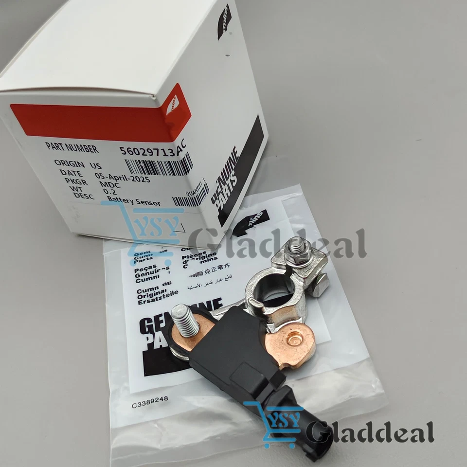 Sensor de batería para Chrysler Jeep Grand Cherokee Dodge Durango Viper 56029713AC Foto 1 de 4