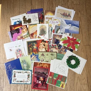 Lot Of 54 Vintage Christmas Holiday Cards - Picture 1 of 7