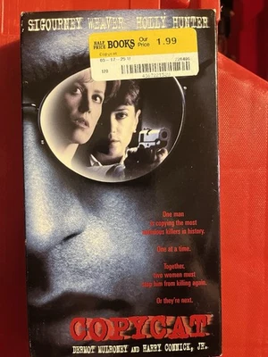 Copycat (1995) VHS - Sigourney Weaver, Holly Hunter, Harry Connick Jr - Image 1 of 3