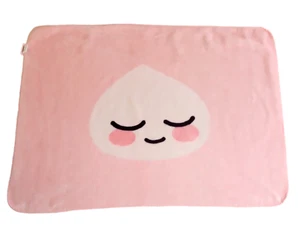 Kakao Friends Official Goods Apeach Baby Girls Blanket 28"x 48" SOFT Plush Lovey - Picture 1 of 5