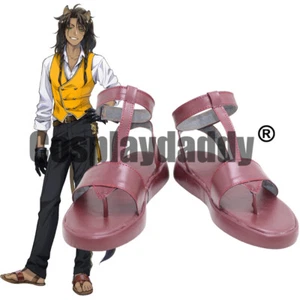 Twisted Wonderland Savanaclaw Leona Kingscholar Game Cosplay Sandals Shoes X002 - Picture 1 of 4