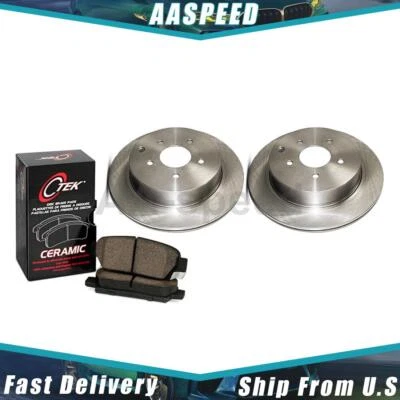 Pastilhas e rotores de freio dianteiro para Acura RL 2012 2011 2010 2009 2008 2007 2006 2005 - Imagem 1 de 4