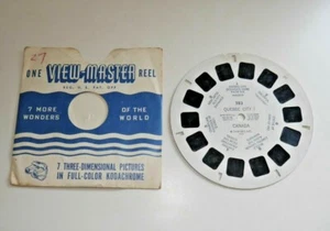 QUEBEC CITY I CANADA 1948 VIEWMASTER REEL 383 RARE   G647 - Picture 1 of 4