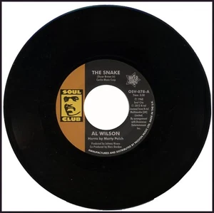 **CLEARANCE** AL WILSON "THE SNAKE c/w SHOW AND TELL" NORTHERN SOUL