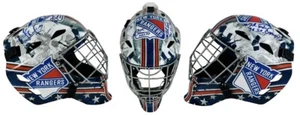 Henrik Lundqvist Eddie Giacomin Mike Richter Signed NY Rangers Goalie Mask + JSA - Picture 1 of 6
