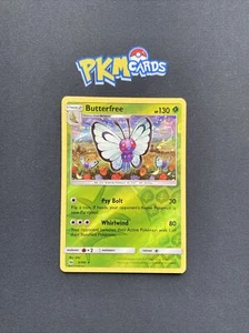 Juego de cartas coleccionables Pokémon Butterfree Sun & Moon Base Set 3/149 holograma inverso raro LP. - Imagen 1 de 3