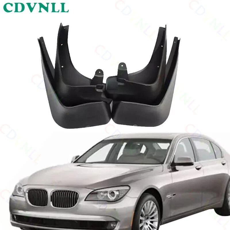 For BMW 7 Series F01 F02 2010-2016 Fender Mud Flaps Splash Guards Mudguards Set - Image 1 of 3